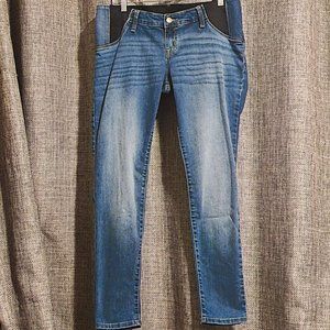 Isabel Maternity Jeggings Women's 8/29R Blue Med Wash Denim Jeans Stretch Casual
